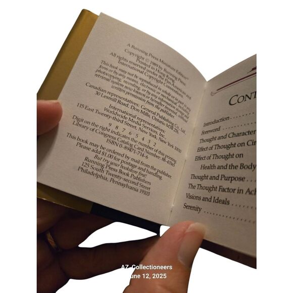 As a man thinketh by James Allen - running press - Picture 4 of 5